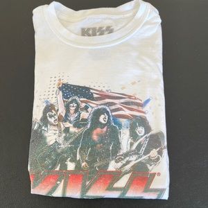 KISS band tee - short sleeve